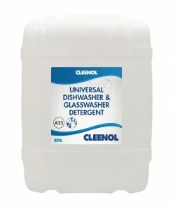 Cleenol Universal Dishwasher And Glasswasher Detergent 20Ltr