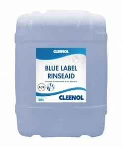 Cleenol Blue Label Dishwasher And Glasswasher Rinse Aid 20Ltr