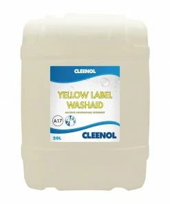 Cleenol Yellow Label Wash Aid Dishwasher Detergent 20Ltr