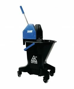 Scot Young SYR Long Tall Sally Recycled Plastic Mop Bucket And Wringer 16Ltr Blue