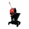 Scot Young SYR Long Tall Sally Recycled Plastic Mop Bucket And Wringer 16Ltr Red