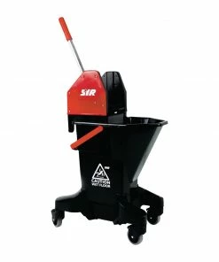 Scot Young SYR Long Tall Sally Recycled Plastic Mop Bucket And Wringer 16Ltr Red