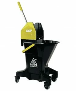 Scot Young SYR Long Tall Sally Recycled Plastic Mop Bucket And Wringer 16Ltr Yellow
