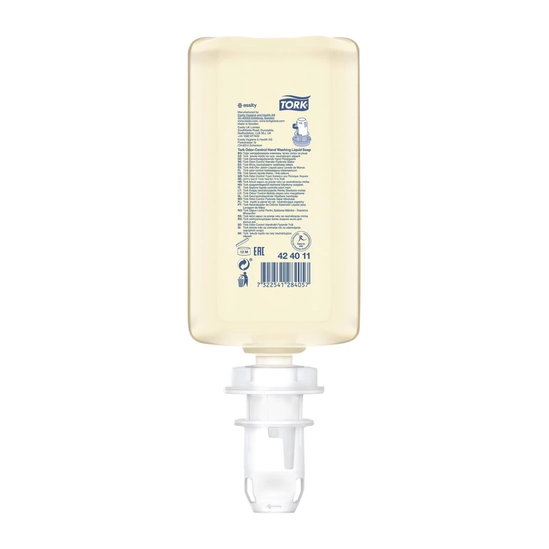 TORK Odour Control Liquid Hand Soap 1Ltr (Pack Of 6) - Image 2