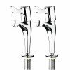 Vogue Basin Pillar Lever Taps (Pack Of 2)