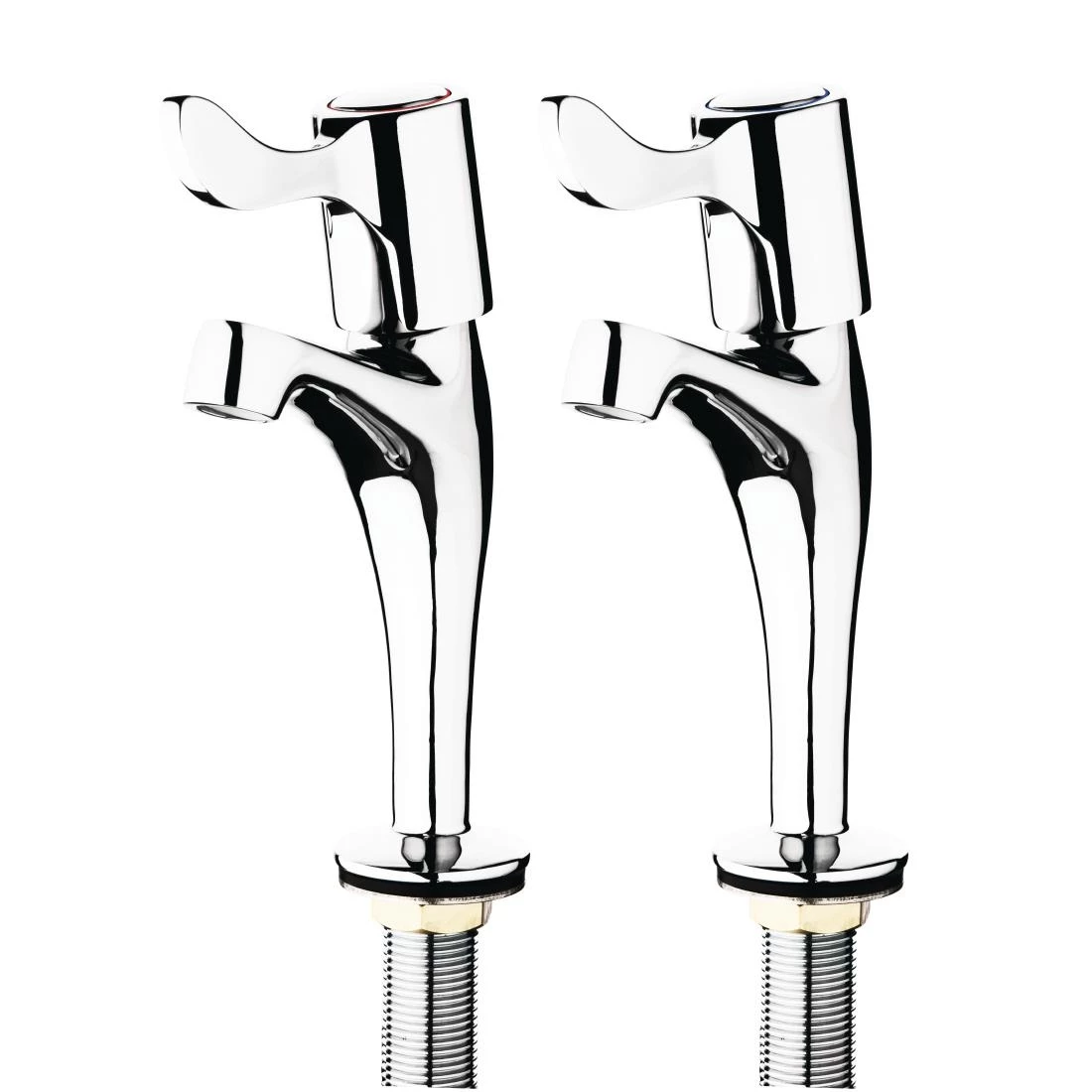 Vogue Basin Pillar Lever Taps (Pack Of 2)