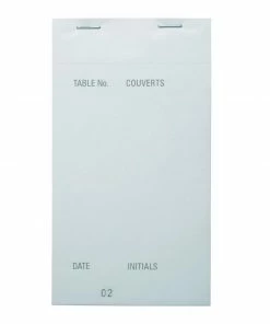 Olympia Carbonless Waiter Pad Duplicate Large (Pack Of 50)