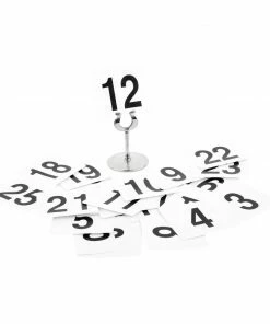 Olympia Plastic Table Numbers Inserts 1-25