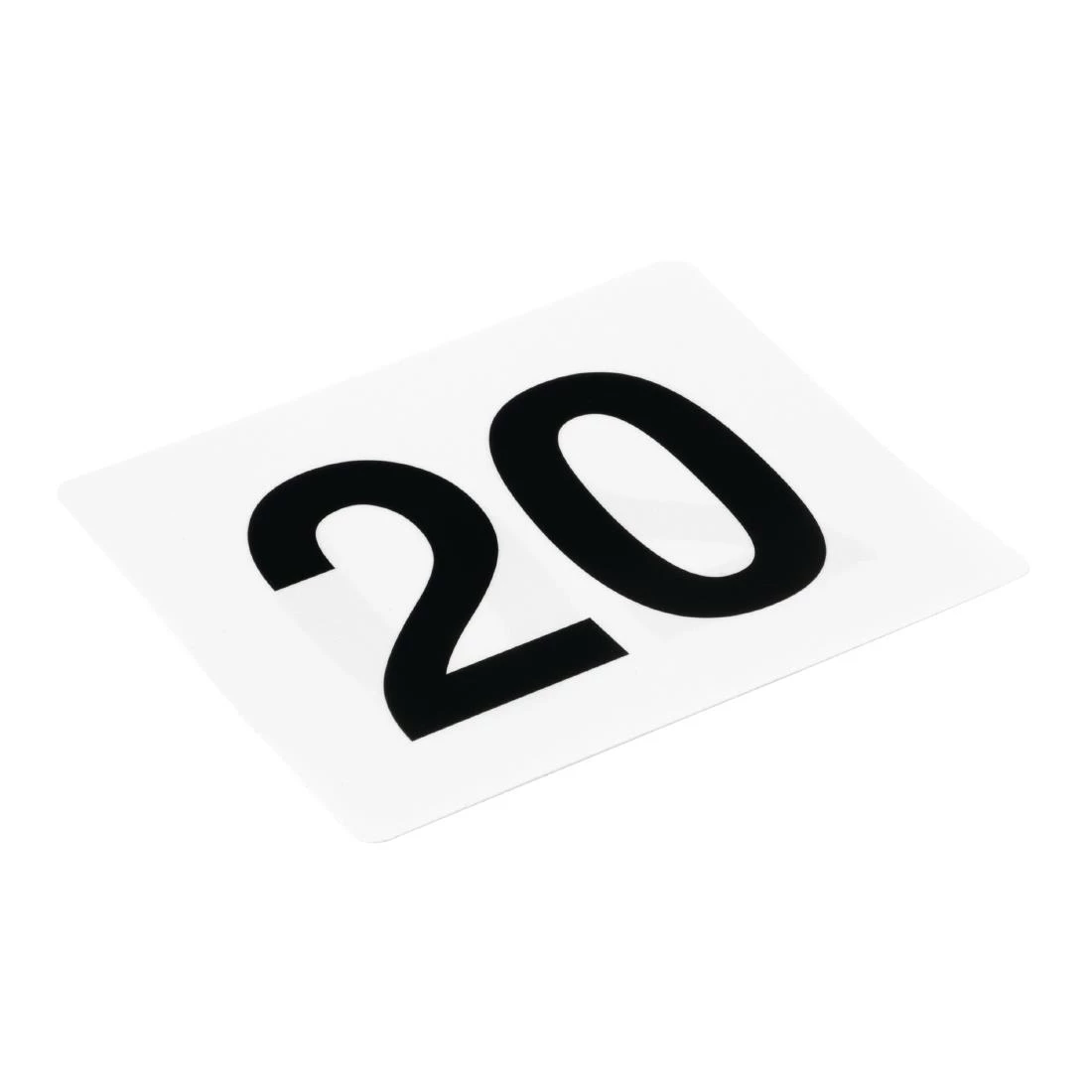 Olympia Plastic Table Numbers Inserts 1-25 - Image 3