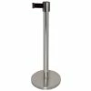 Bolero Polished Black Strap Barrier 2m