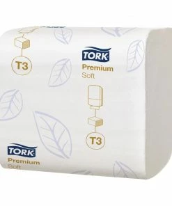 Tork Premium Folded Toilet Paper 2-Ply (Pack Of 30)