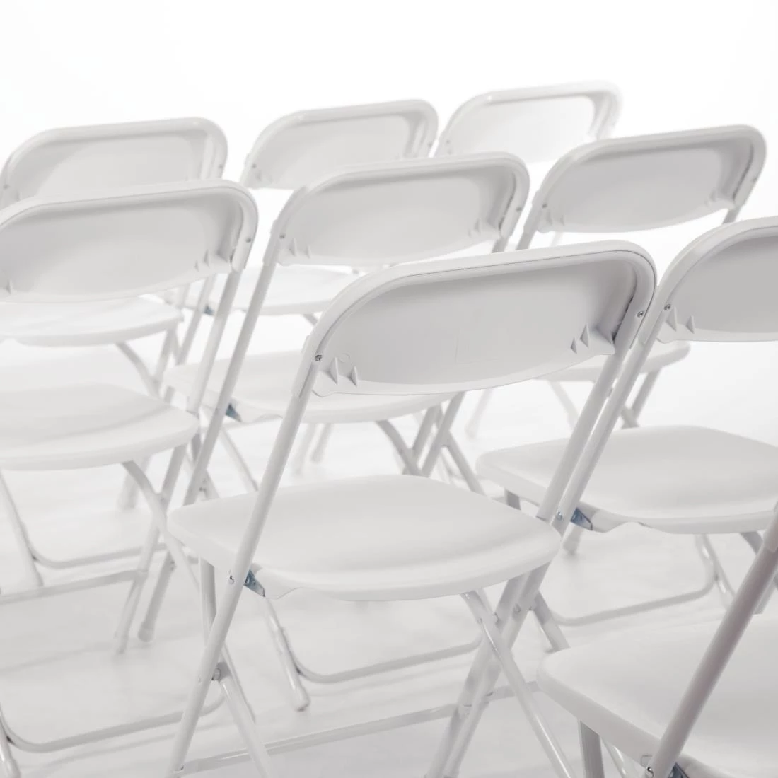 Bolero PP Folding Chairs White (Pack Of 10) - Image 4