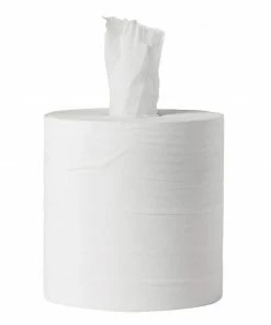 Jantex Centrefeed White Rolls 1-Ply 288m (Pack Of 6)