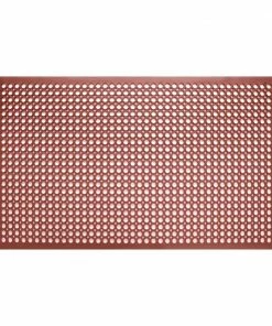 Jantex Rubber Anti Fatigue Mat Red