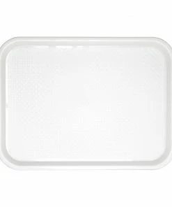 Olympia Kristallon Polypropylene Fast Food Tray White