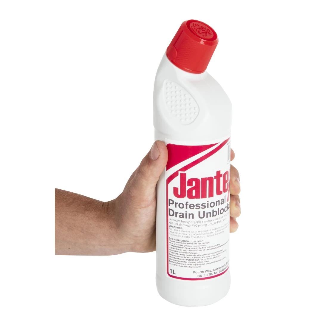 Jantex Drain Unblocker Ready To Use 1Ltr - Image 5