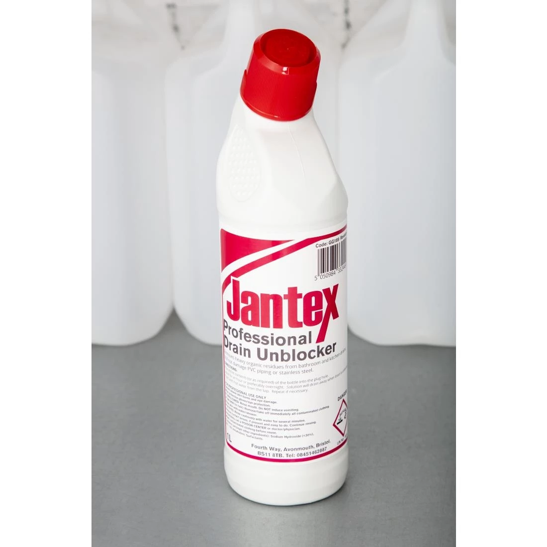 Jantex Drain Unblocker Ready To Use 1Ltr - Image 6