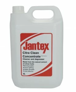 Jantex Citrus Kitchen Cleaner And Degreaser Concentrate 5Ltr (Twin Pack)