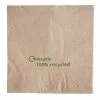 Swantex Recycled Lunch Napkin Kraft 33x33cm 2ply 1/4 Fold (Pack Of 2000)
