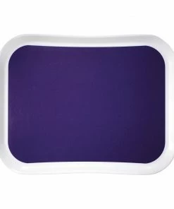 Cambro Versa Lite Century Fun Polyester Canteen Tray Grape 430mm