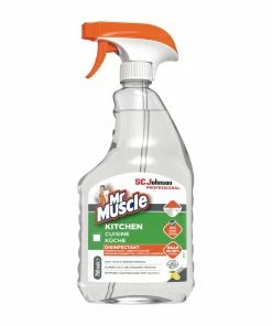 Mr Muscle Ready To Use Kitchen Disinfectant Lemon 750ml