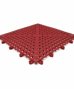 COBA Red Flexi-Deck Tiles (Pack Of 9)