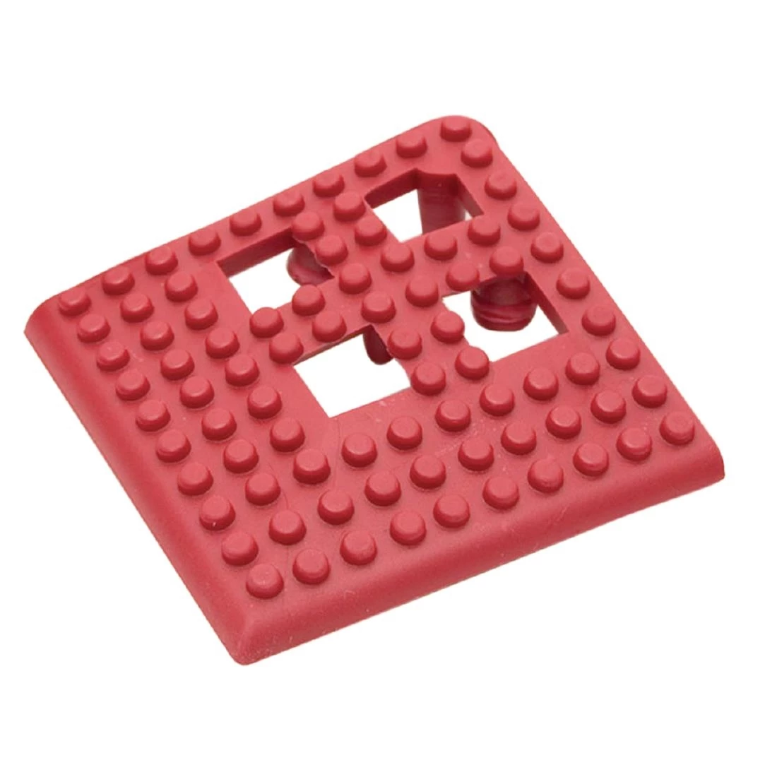 COBA Red Corner Flexi-Deck Tiles (Pack Of 4)