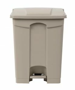 Jantex Kitchen Pedal Bin Beige 65Ltr