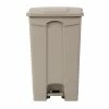 Jantex Kitchen Pedal Bin Beige 87Ltr