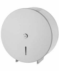 Jantex Stainless Steel Jumbo Roll Tissue Dispenser