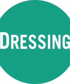 Vogue FIFO Sauce Bottle Caesar Dressing Labels (Pack Of 240)