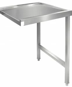 Vogue Pass Through Dishwash Table Right 650(D)mm