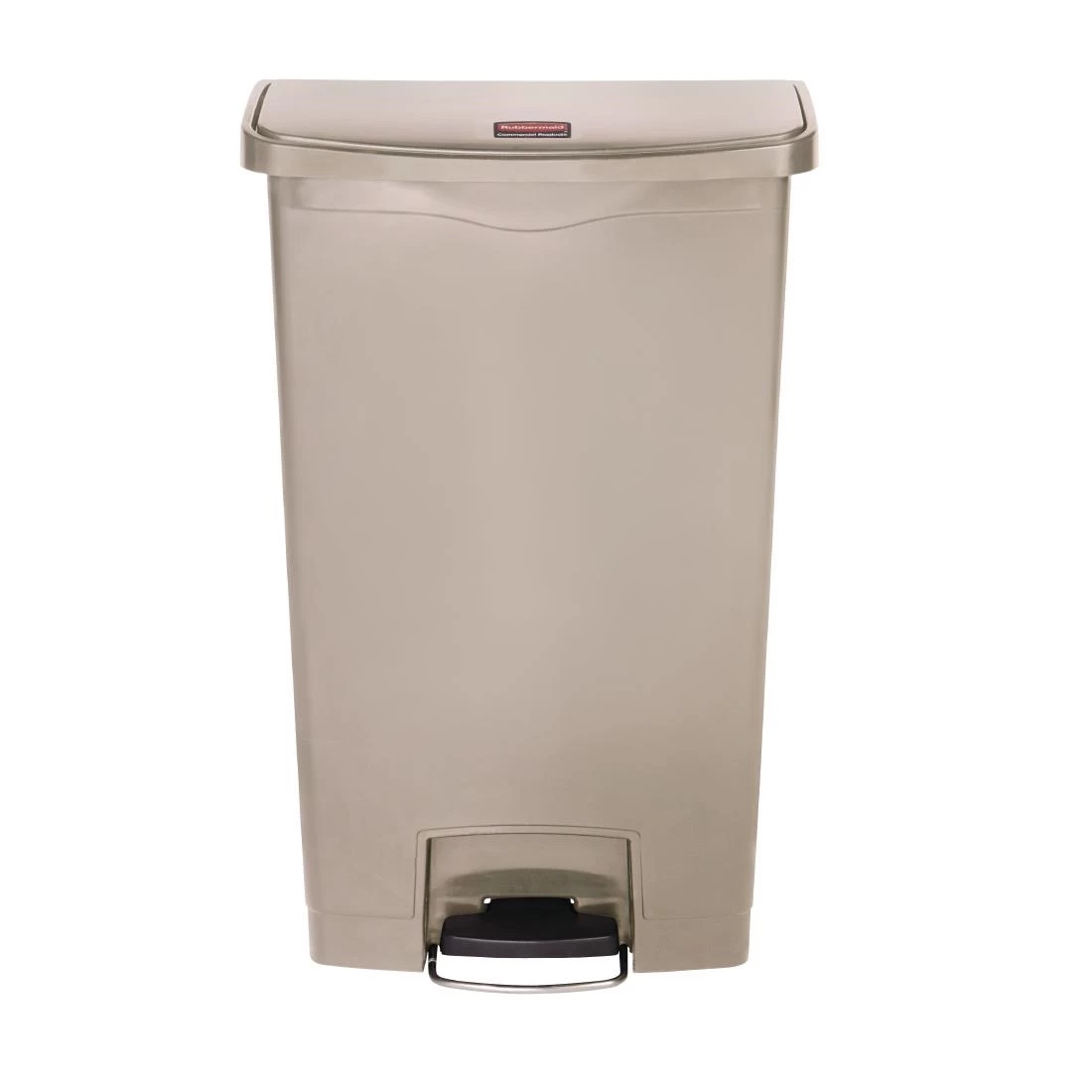 Rubbermaid Slim Jim Step On Front Pedal Beige 68Ltr - Image 3