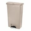 Rubbermaid Slim Jim Step On Front Pedal Beige 68Ltr