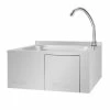 Vogue Stainless Steel Knee Operated Sink