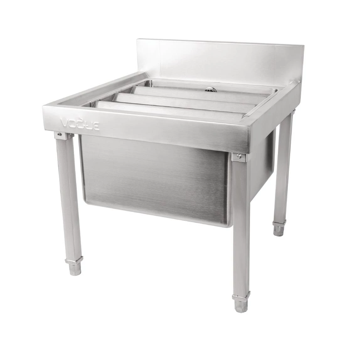 Vogue Stainless Steel Mop Sink - Image 7