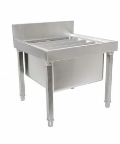 Vogue Stainless Steel Mop Sink