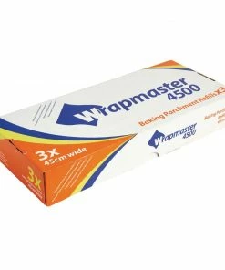 Wrapmaster Baking Parchment 450mm X 50m (Pack Of 3)