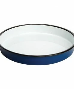 Olympia Enamelled Steel Round Service Tray 320mm
