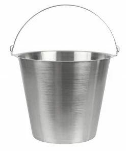 Jantex Stainless Steel Bucket 12Ltr