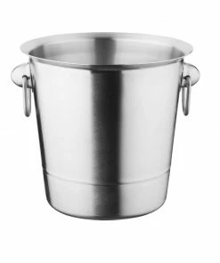 Olympia Brushed Stainless Steel Wine And Champagne Bucket