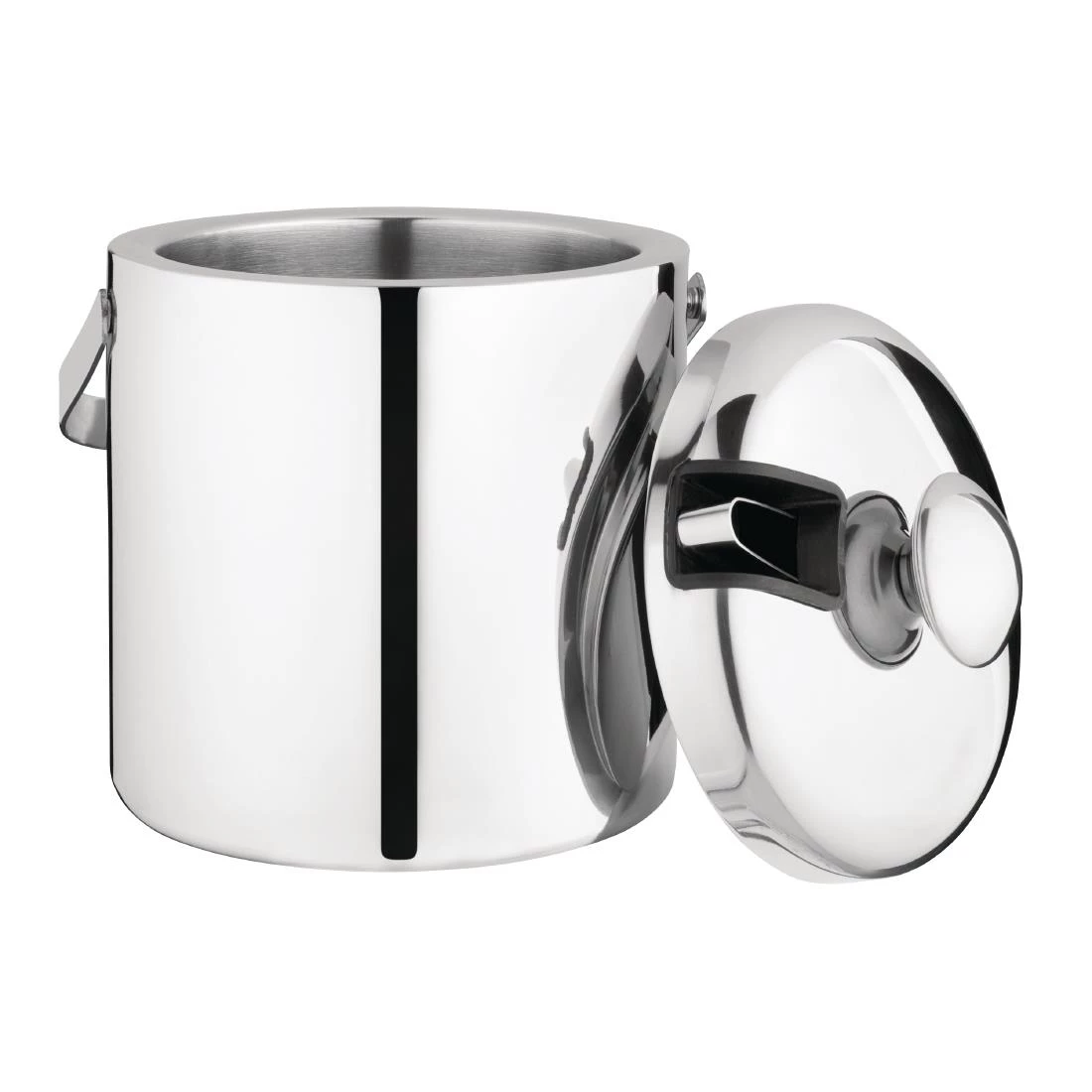 Olympia Ice Bucket With Lid And Tongs 1.23Ltr - Image 8