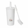 Jantex Toilet Brush And Holder White