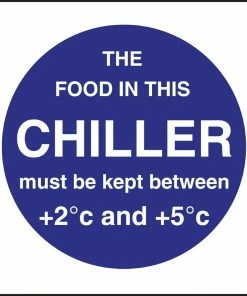 Vogue Food In This Chiller Sign