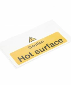 Vogue Caution Hot Surface Sign