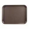 Olympia Kristallon Polypropylene Fast Food Tray Brown