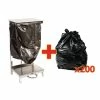 Special Offer - Jantex Steel Sack Holder And 200 Sacks (Pack Of 200)