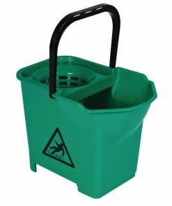 Jantex Colour Coded Mop Bucket Green