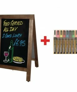 Olympia Large Pavement Board And FREE Set Of Securit Pens