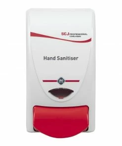 Deb Hand Sanitiser Dispenser And 3 Unperfumed Foam Hand Sanitisers 1Ltr